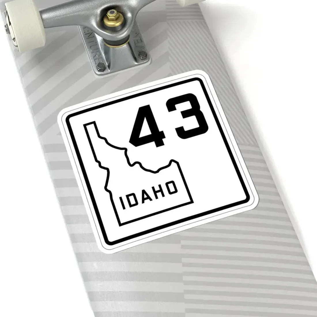 Idaho 43 1930 (Idaho) (Road Sign) STICKER Vinyl Kiss-Cut Decal - The Sticker Space