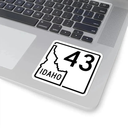 Idaho 43 1955 (Idaho) (Road Sign) STICKER Vinyl Kiss-Cut Decal - The Sticker Space