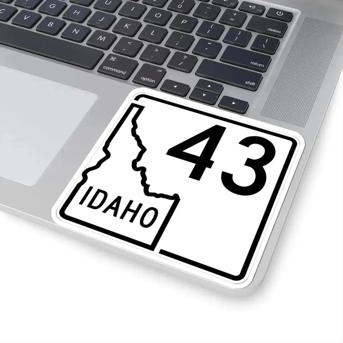 Idaho 43 1955 (Idaho) (Road Sign) STICKER Vinyl Kiss-Cut Decal - The Sticker Space
