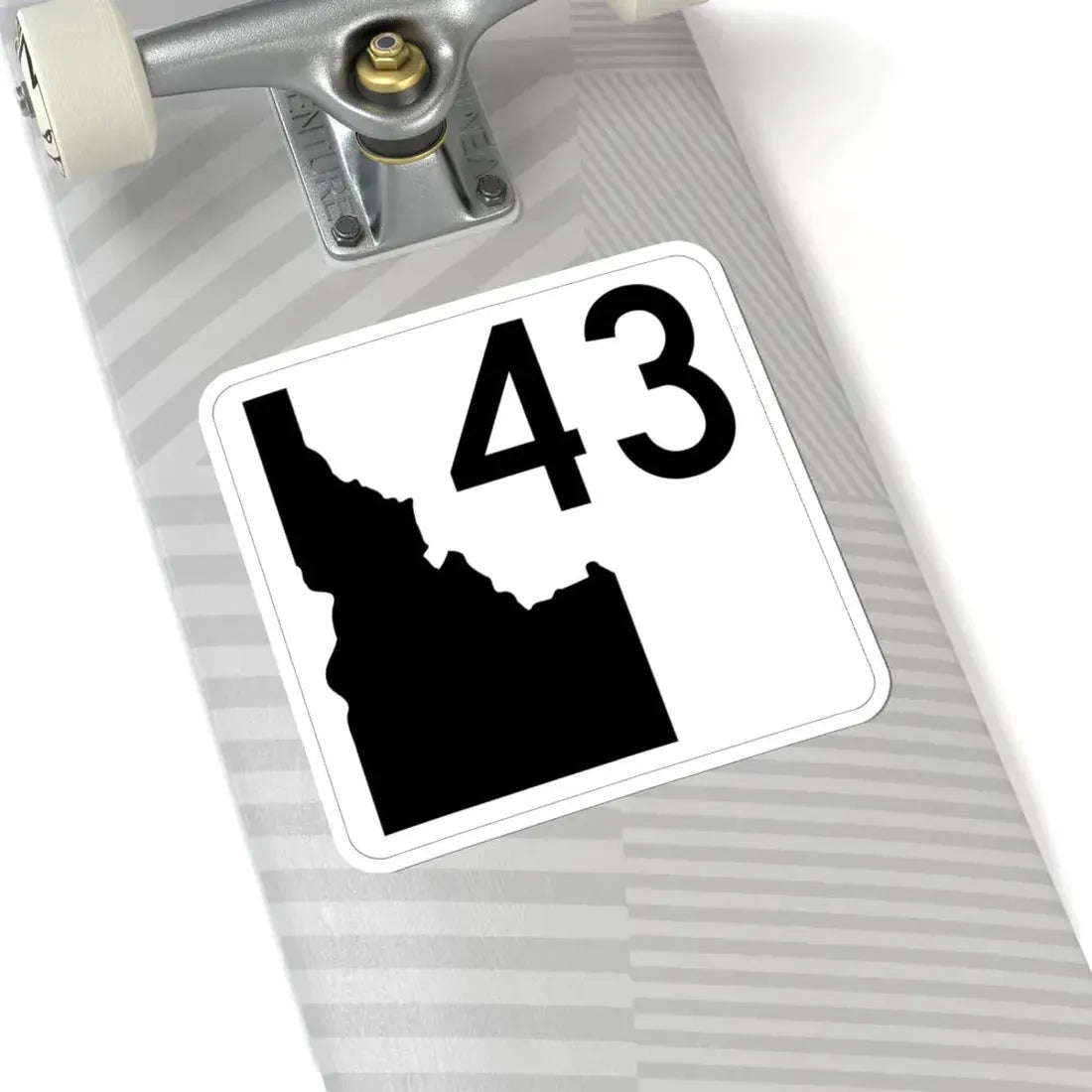 Idaho 43 (Idaho) (Road Sign) STICKER Vinyl Kiss-Cut Decal - The Sticker Space