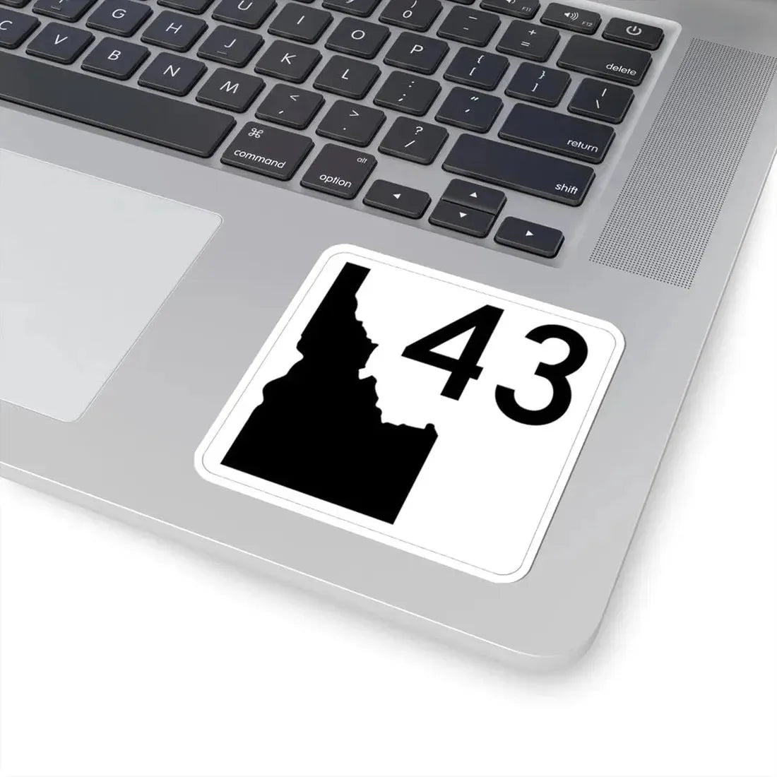Idaho 43 (Idaho) (Road Sign) STICKER Vinyl Kiss-Cut Decal - The Sticker Space