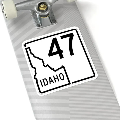 Idaho 47 1955 (Idaho) (Road Sign) STICKER Vinyl Kiss-Cut Decal - The Sticker Space