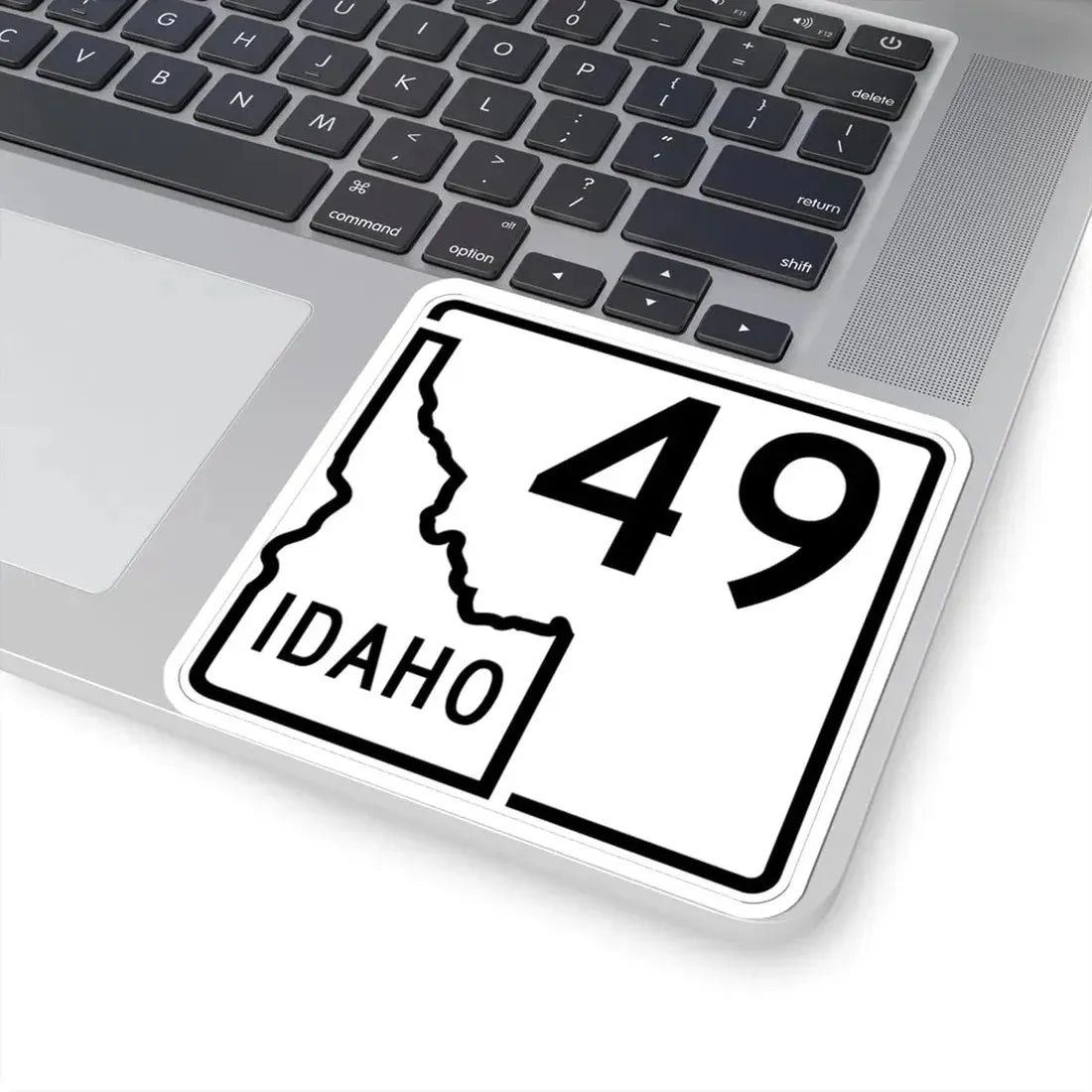 Idaho 49 1955 (Idaho) (Road Sign) STICKER Vinyl Kiss-Cut Decal - The Sticker Space