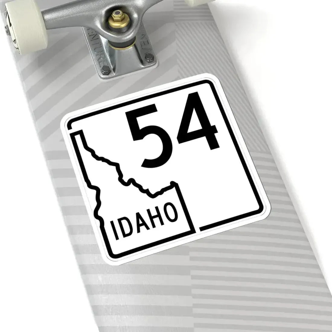 Idaho 54 1955 (Idaho) (Road Sign) STICKER Vinyl Kiss-Cut Decal - The Sticker Space