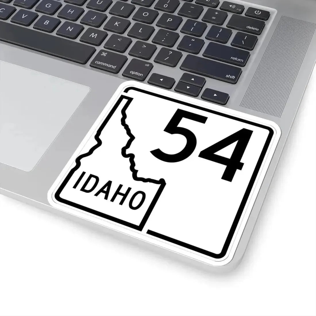 Idaho 54 1955 (Idaho) (Road Sign) STICKER Vinyl Kiss-Cut Decal - The Sticker Space