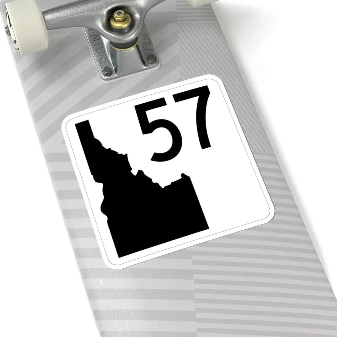 Idaho 57 (Idaho) (Road Sign) STICKER Vinyl Kiss-Cut Decal - The Sticker Space