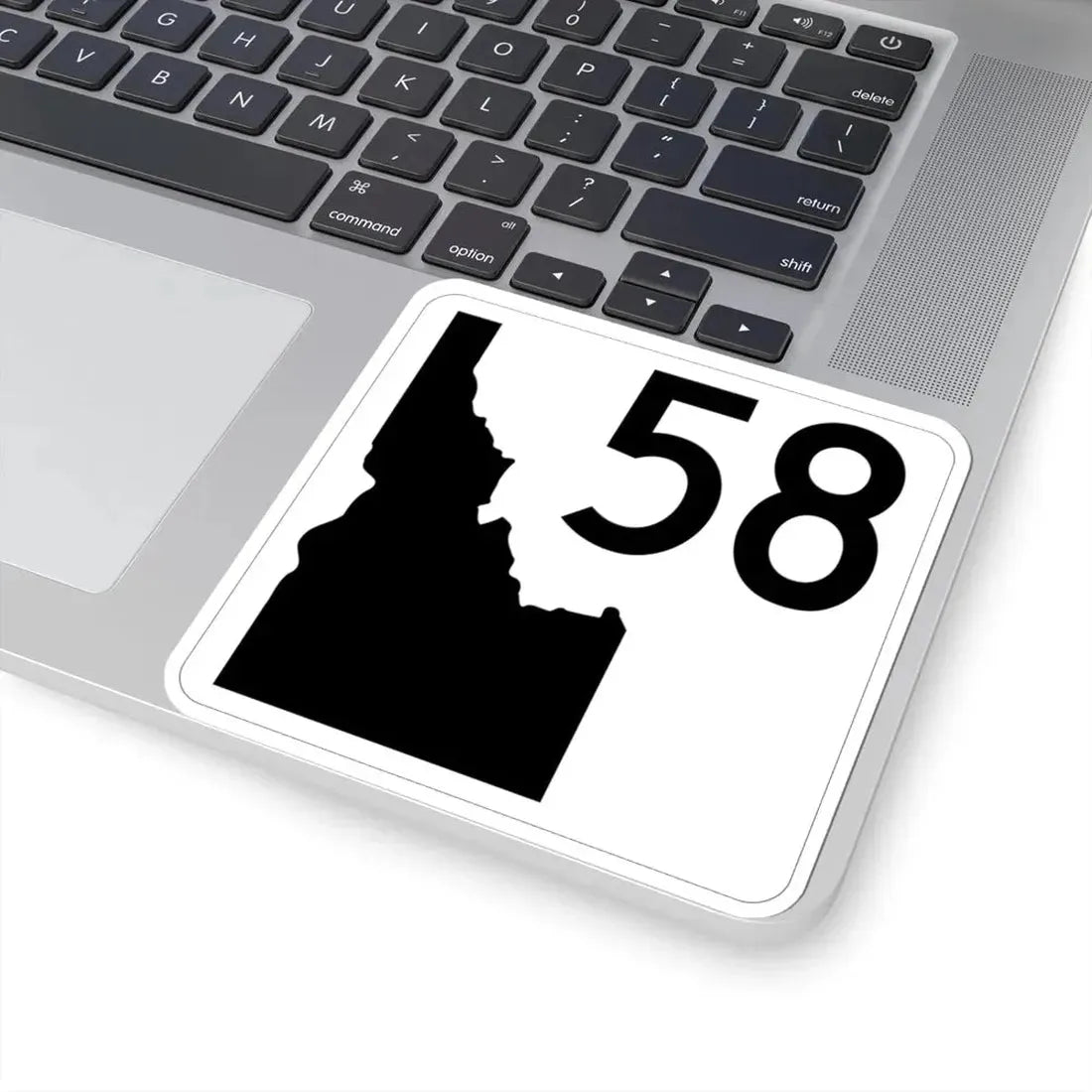 Idaho 58 (Idaho) (Road Sign) STICKER Vinyl Kiss-Cut Decal - The Sticker Space