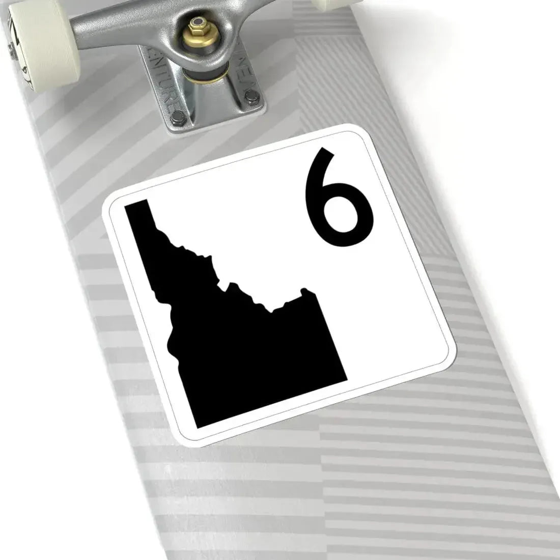 Idaho 6 (Idaho) (Road Sign) STICKER Vinyl Kiss-Cut Decal - The Sticker Space