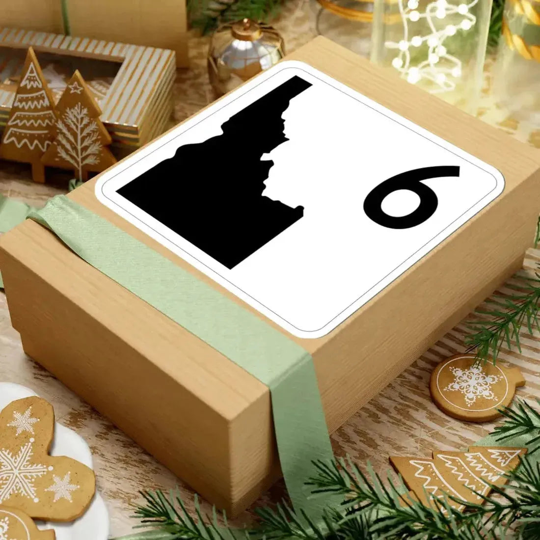 Idaho 6 (Idaho) (Road Sign) STICKER Vinyl Kiss-Cut Decal - The Sticker Space