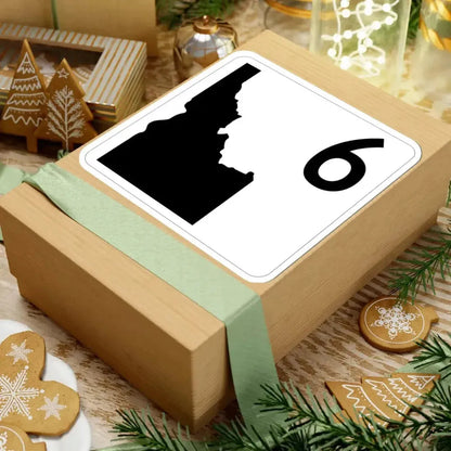 Idaho 6 (Idaho) (Road Sign) STICKER Vinyl Kiss-Cut Decal - The Sticker Space