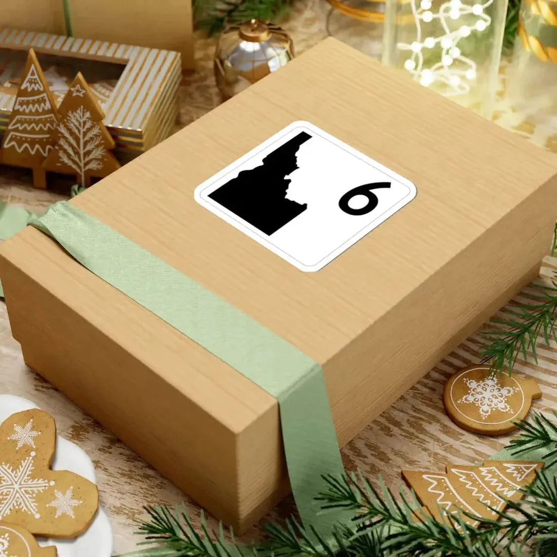 Idaho 6 (Idaho) (Road Sign) STICKER Vinyl Kiss-Cut Decal - The Sticker Space