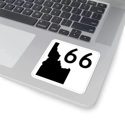 Idaho 66 (Idaho) (Road Sign) STICKER Vinyl Kiss-Cut Decal - The Sticker Space