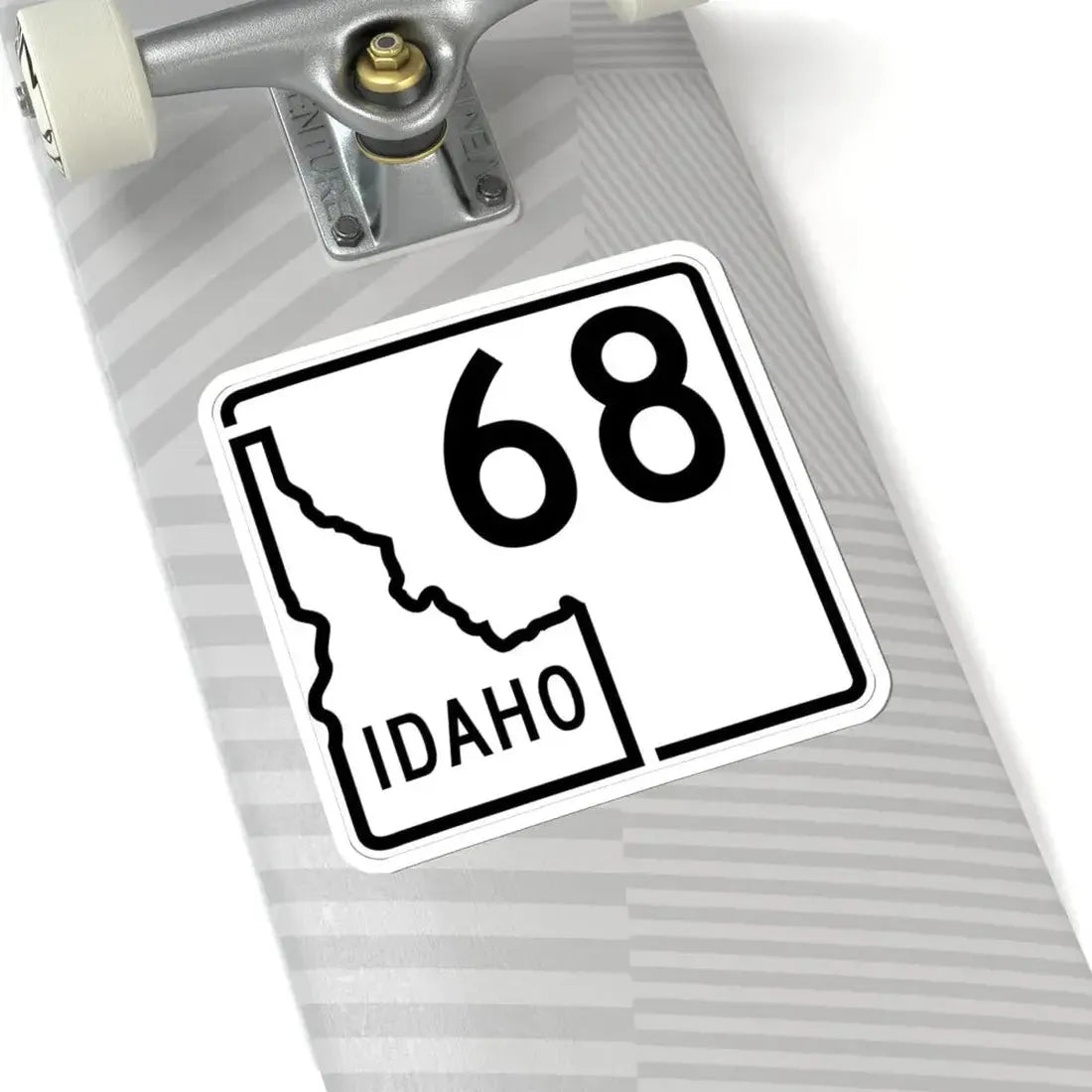 Idaho 68 1955 (Idaho) (Road Sign) STICKER Vinyl Kiss-Cut Decal - The Sticker Space