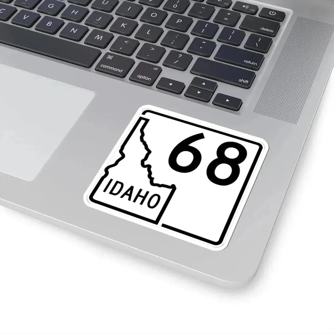 Idaho 68 1955 (Idaho) (Road Sign) STICKER Vinyl Kiss-Cut Decal - The Sticker Space