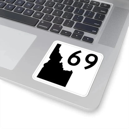 Idaho 69 (Idaho) (Road Sign) STICKER Vinyl Kiss-Cut Decal - The Sticker Space
