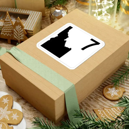 Idaho 7 (Idaho) (Road Sign) STICKER Vinyl Kiss-Cut Decal - The Sticker Space