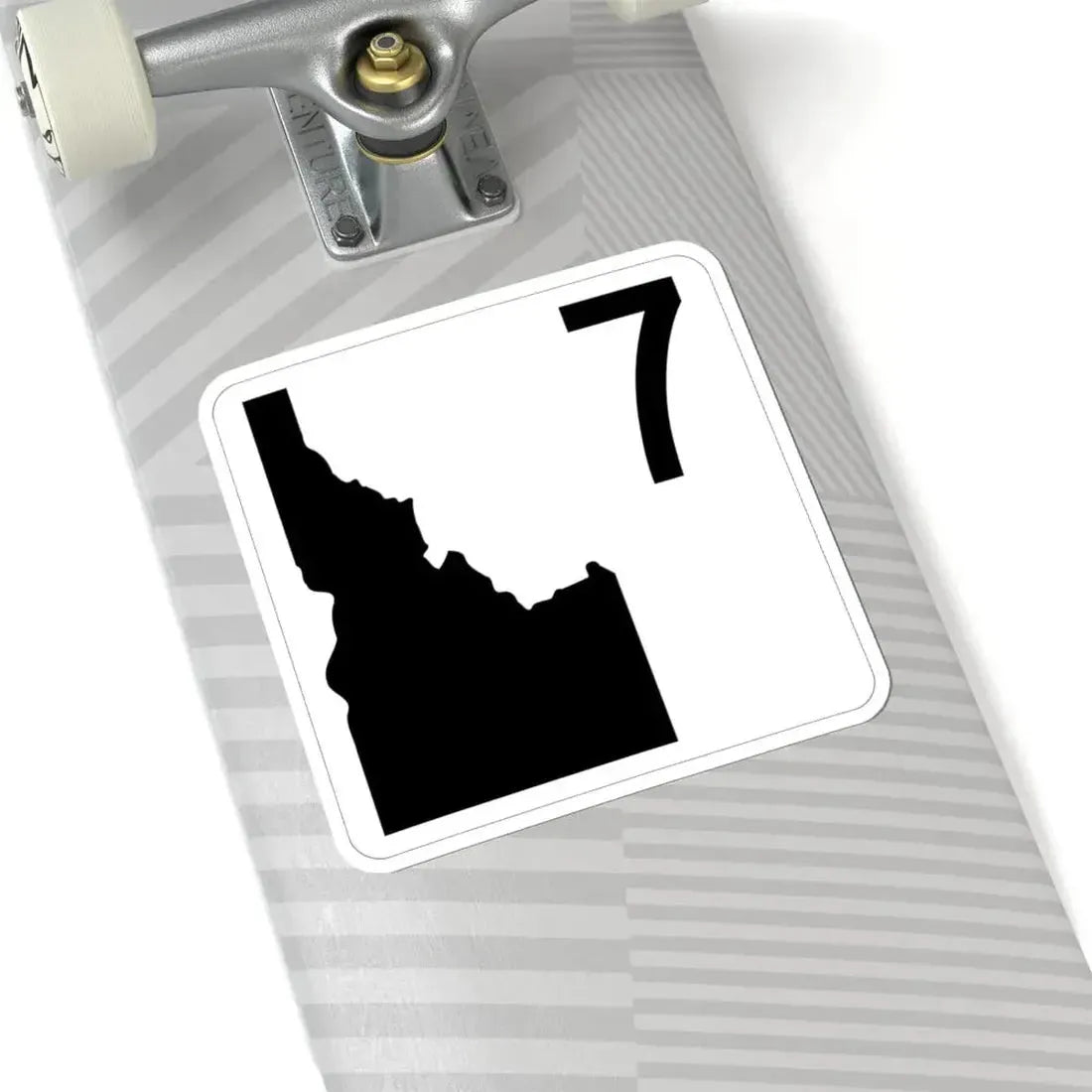 Idaho 7 (Idaho) (Road Sign) STICKER Vinyl Kiss-Cut Decal - The Sticker Space