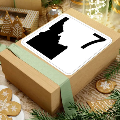 Idaho 7 (Idaho) (Road Sign) STICKER Vinyl Kiss-Cut Decal - The Sticker Space