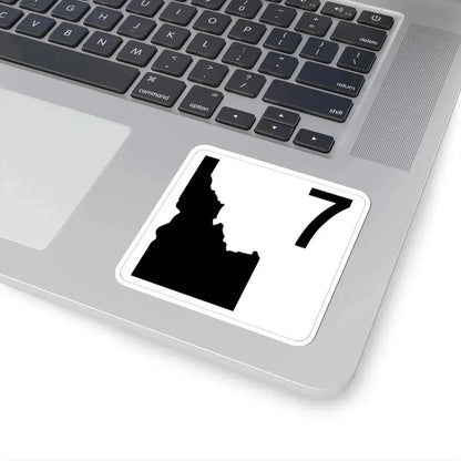 Idaho 7 (Idaho) (Road Sign) STICKER Vinyl Kiss-Cut Decal - The Sticker Space