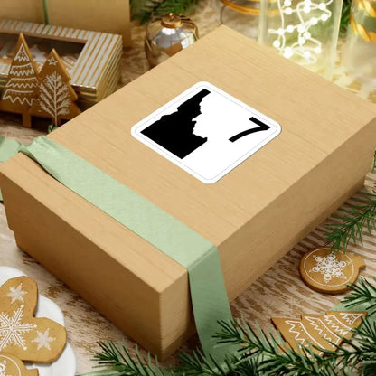 Idaho 7 (Idaho) (Road Sign) STICKER Vinyl Kiss-Cut Decal - The Sticker Space