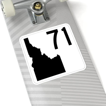 Idaho 71 (Idaho) (Road Sign) STICKER Vinyl Kiss-Cut Decal - The Sticker Space