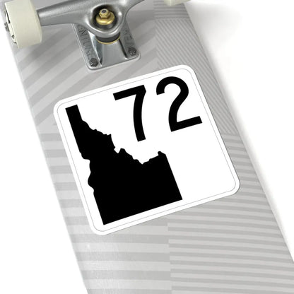 Idaho 72 (Idaho) (Road Sign) STICKER Vinyl Kiss-Cut Decal - The Sticker Space
