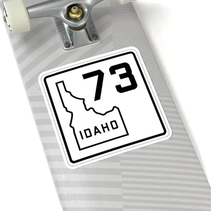 Idaho 73 1930 (Idaho) (Road Sign) STICKER Vinyl Kiss-Cut Decal - The Sticker Space