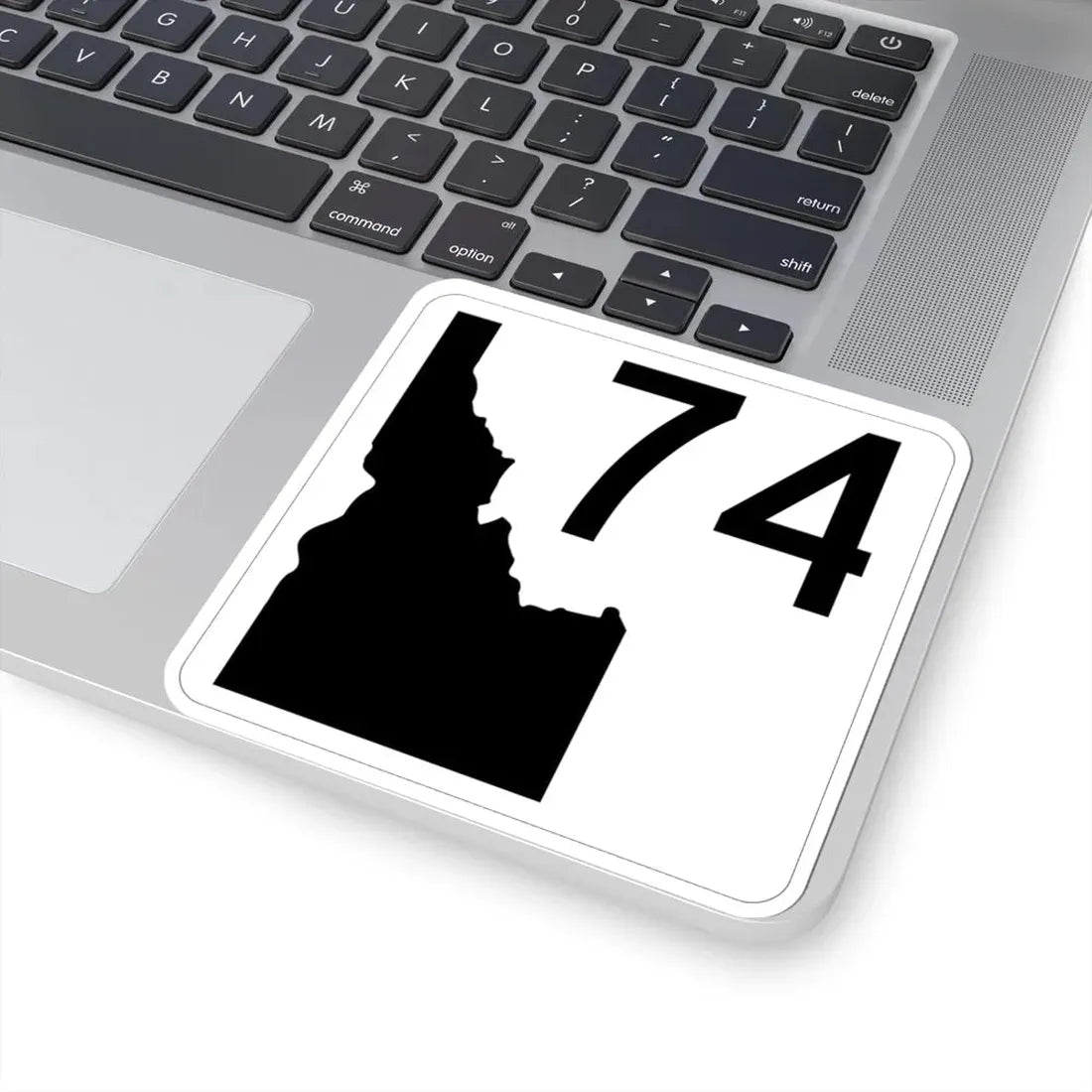 Idaho 74 (Idaho) (Road Sign) STICKER Vinyl Kiss-Cut Decal - The Sticker Space