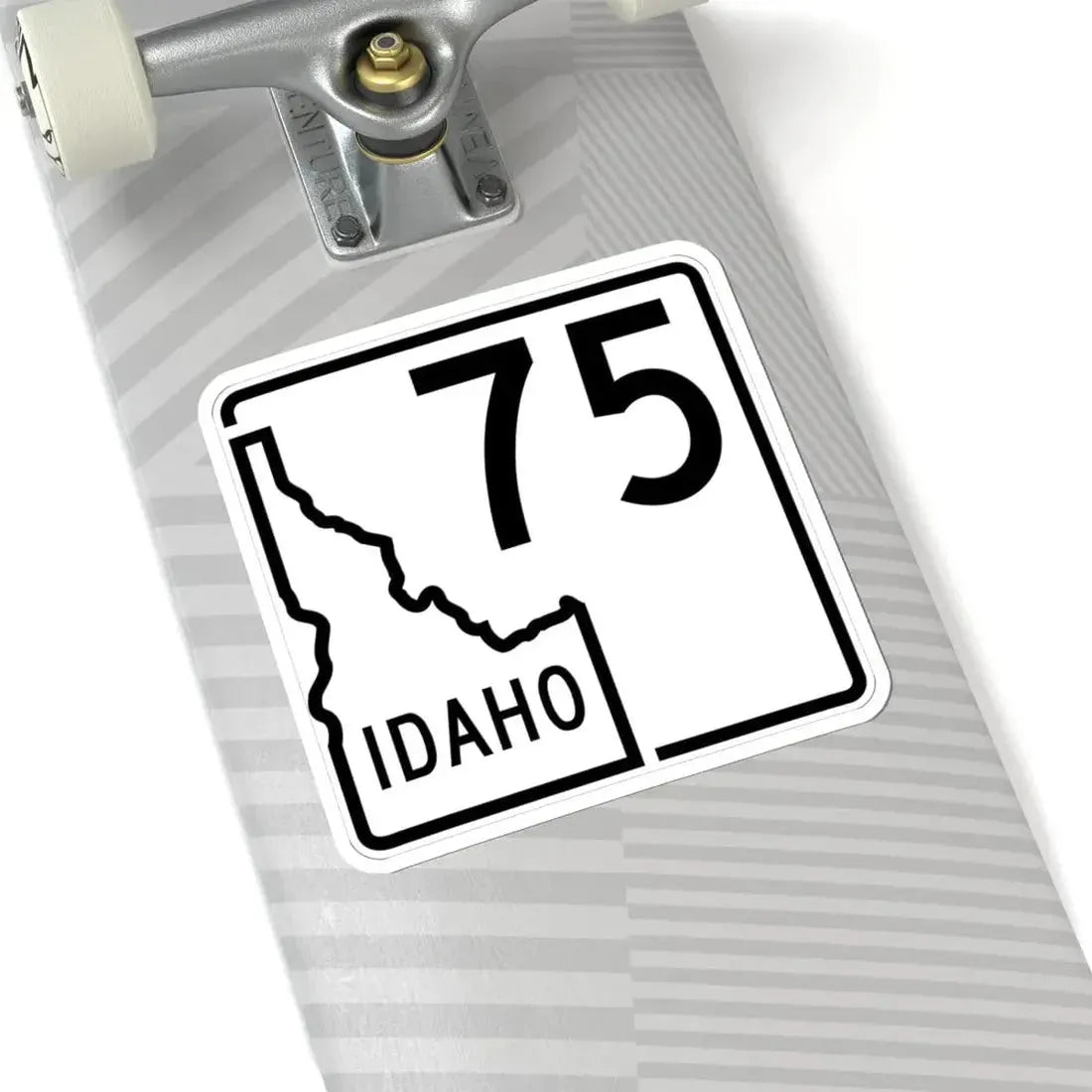 Idaho 75 1955 (Idaho) (Road Sign) STICKER Vinyl Kiss-Cut Decal - The Sticker Space