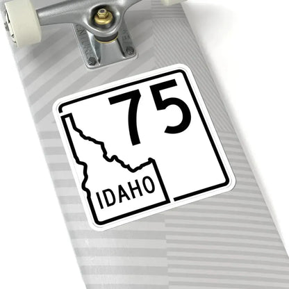 Idaho 75 1955 (Idaho) (Road Sign) STICKER Vinyl Kiss-Cut Decal - The Sticker Space