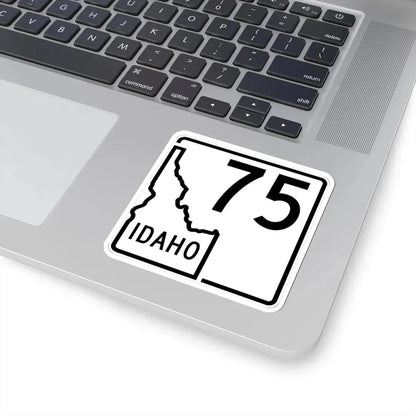 Idaho 75 1955 (Idaho) (Road Sign) STICKER Vinyl Kiss-Cut Decal - The Sticker Space