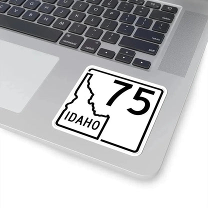 Idaho 75 1955 (Idaho) (Road Sign) STICKER Vinyl Kiss-Cut Decal - The Sticker Space