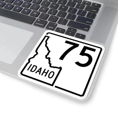 Idaho 75 1955 (Idaho) (Road Sign) STICKER Vinyl Kiss-Cut Decal - The Sticker Space
