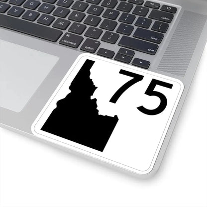 Idaho 75 (Idaho) (Road Sign) STICKER Vinyl Kiss-Cut Decal - The Sticker Space