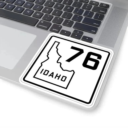 Idaho 76 1930 (Idaho) (Road Sign) STICKER Vinyl Kiss-Cut Decal - The Sticker Space