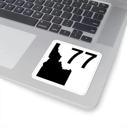 Idaho 77 (Idaho) (Road Sign) STICKER Vinyl Kiss-Cut Decal - The Sticker Space
