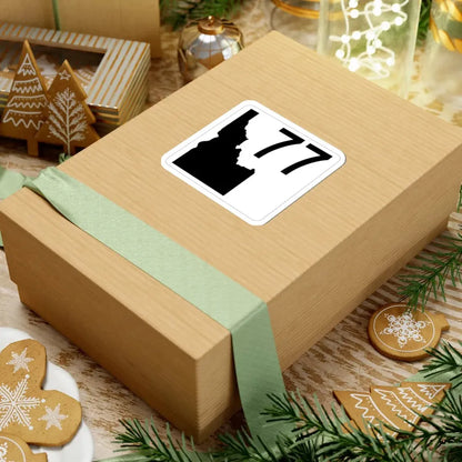 Idaho 77 (Idaho) (Road Sign) STICKER Vinyl Kiss-Cut Decal - The Sticker Space