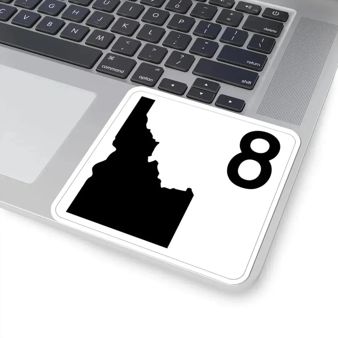 Idaho 8 (Idaho) (Road Sign) STICKER Vinyl Kiss-Cut Decal - The Sticker Space