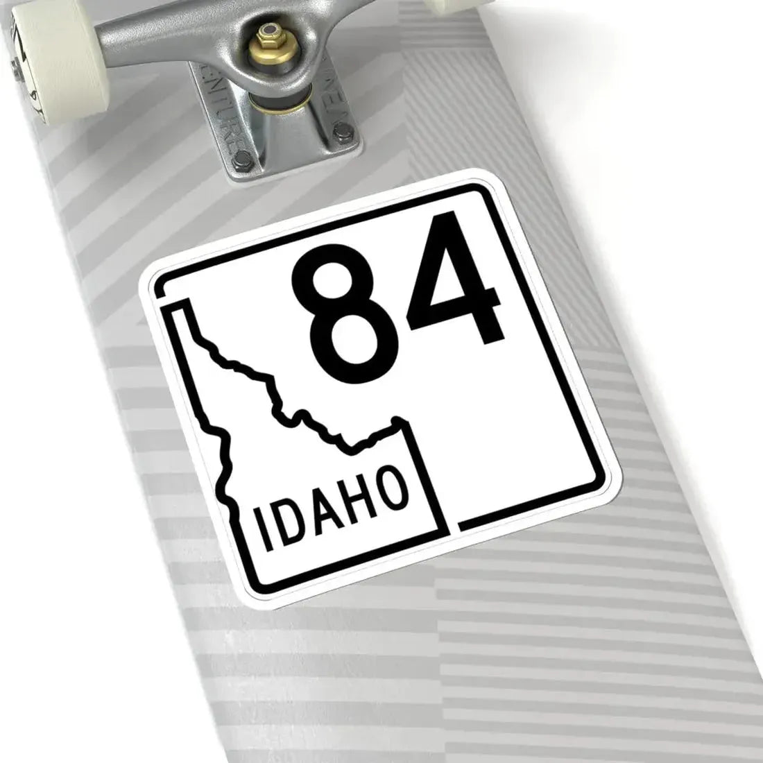 Idaho 84 1955 (Idaho) (Road Sign) STICKER Vinyl Kiss-Cut Decal - The Sticker Space