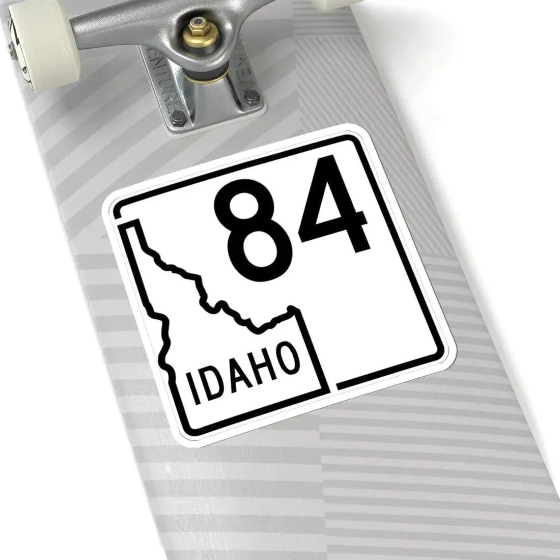 Idaho 84 1955 (Idaho) (Road Sign) STICKER Vinyl Kiss-Cut Decal - The Sticker Space