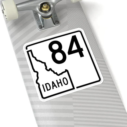 Idaho 84 1955 (Idaho) (Road Sign) STICKER Vinyl Kiss-Cut Decal - The Sticker Space