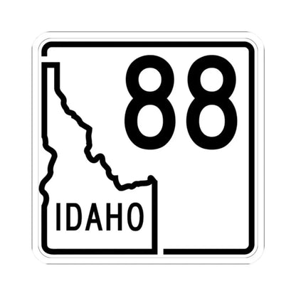 Idaho 88 1955 (Idaho) (Road Sign) STICKER Vinyl Kiss-Cut Decal 2 Inch White - The Sticker Space