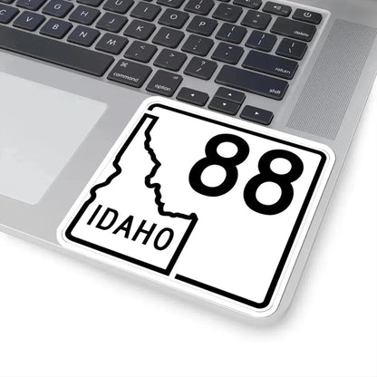 Idaho 88 1955 (Idaho) (Road Sign) STICKER Vinyl Kiss-Cut Decal - The Sticker Space