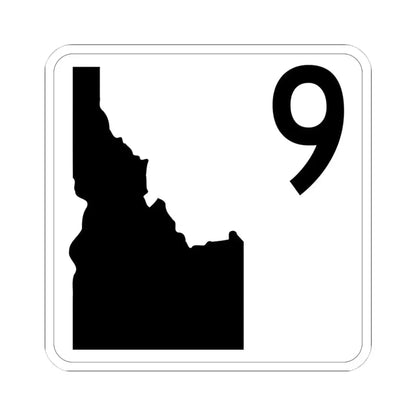 Idaho 9 (Idaho) (Road Sign) STICKER Vinyl Kiss-Cut Decal - The Sticker Space