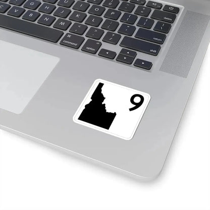 Idaho 9 (Idaho) (Road Sign) STICKER Vinyl Kiss-Cut Decal - The Sticker Space
