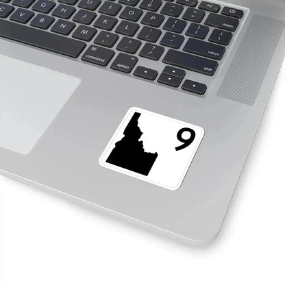 Idaho 9 (Idaho) (Road Sign) STICKER Vinyl Kiss-Cut Decal - The Sticker Space