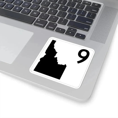 Idaho 9 (Idaho) (Road Sign) STICKER Vinyl Kiss-Cut Decal - The Sticker Space