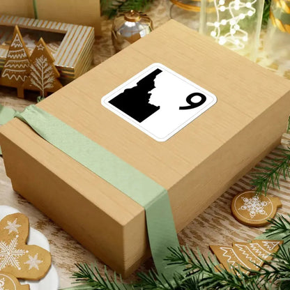 Idaho 9 (Idaho) (Road Sign) STICKER Vinyl Kiss-Cut Decal - The Sticker Space