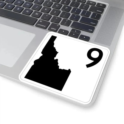 Idaho 9 (Idaho) (Road Sign) STICKER Vinyl Kiss-Cut Decal - The Sticker Space