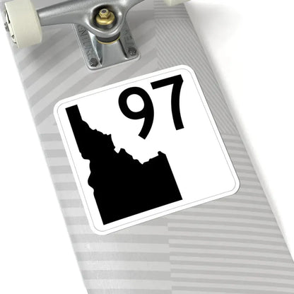 Idaho 97 (Idaho) (Road Sign) STICKER Vinyl Kiss-Cut Decal - The Sticker Space